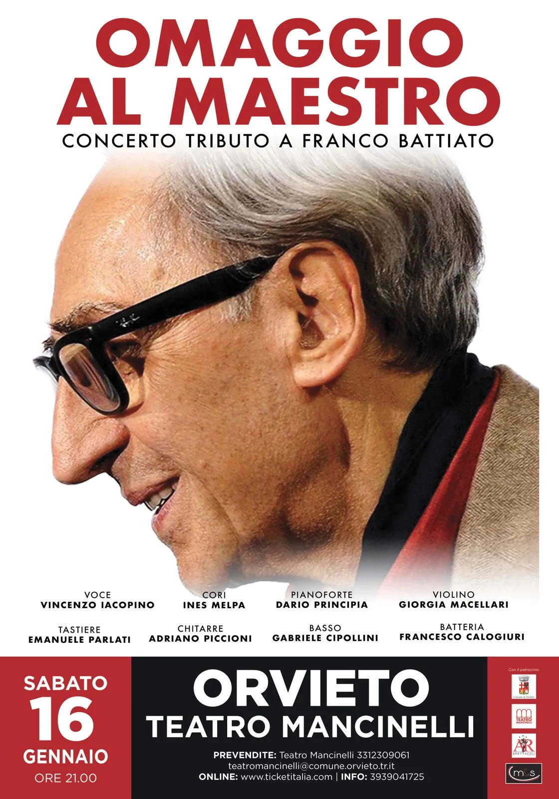 TRIBUTO A FRANCO BATTIATO - ORVIETO
